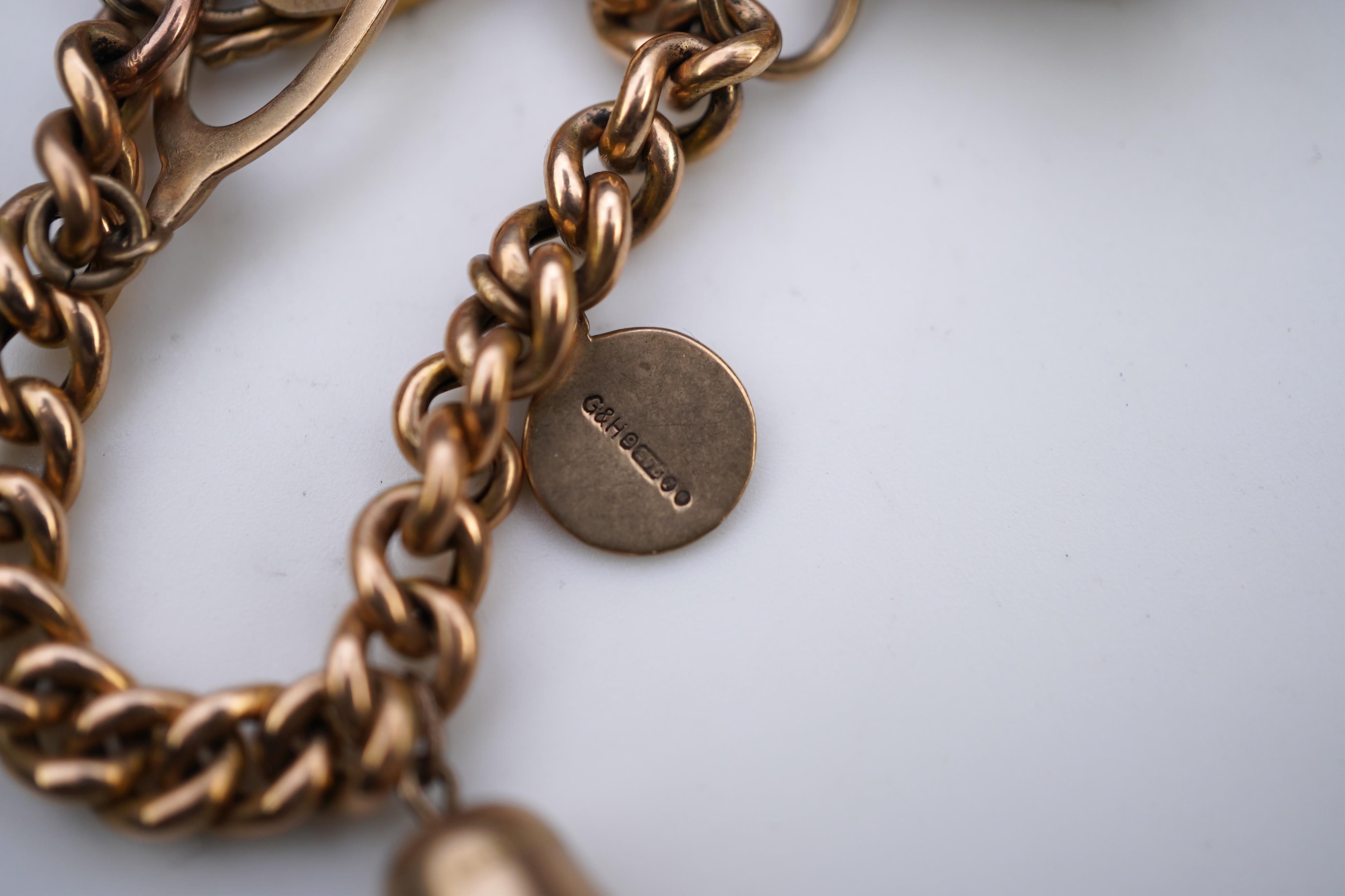 A charm bracelet